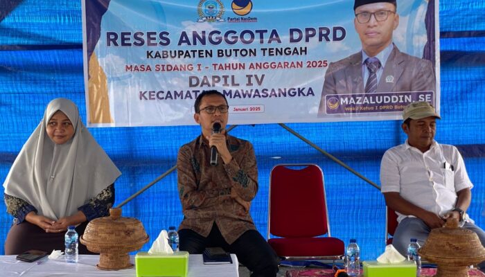 Gelar Reses di Dapil IV, Wakil Ketua I DPRD Buteng Serap Banyak Aspirasi Masyarakat