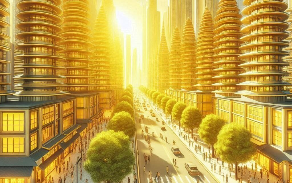 Ilustrasi Uwentira, Kota Gaib di Sulawesi Tengah/Hibata.id