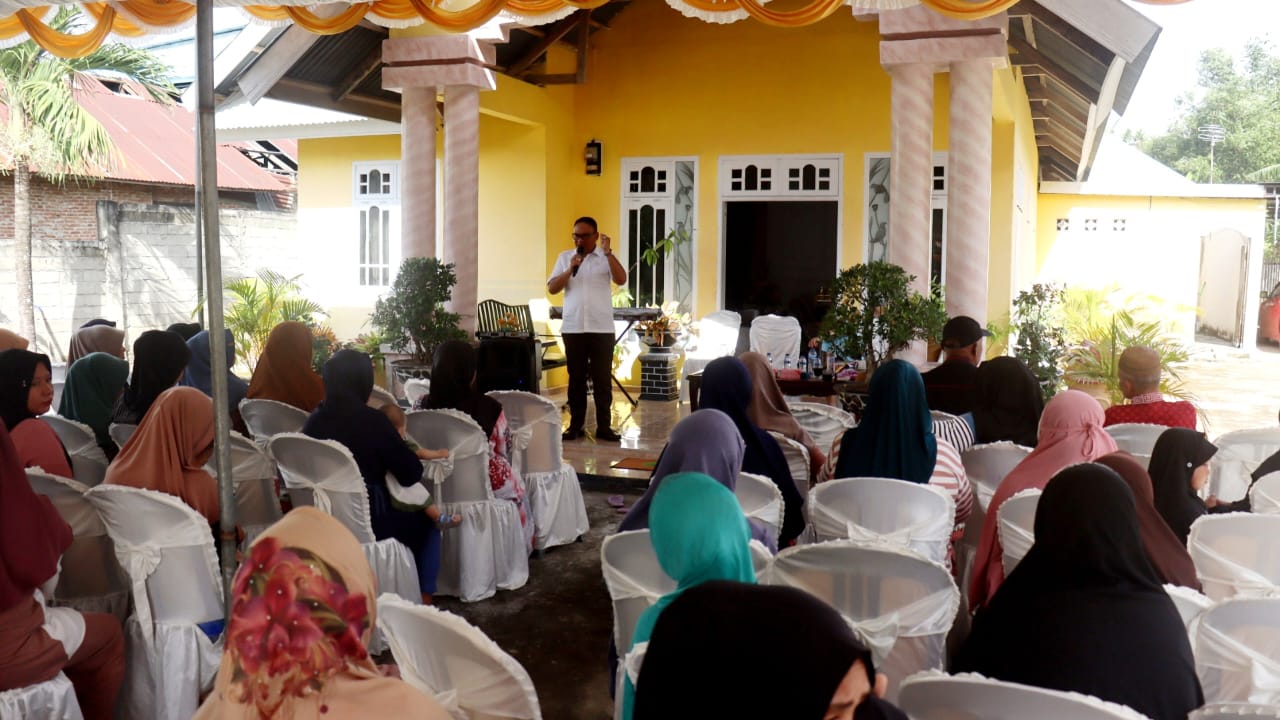 Anggota DPRD Provinsi Gorontalo, Hais Ayuwa, menggelar reses di Desa Tinelo/Hibata.id