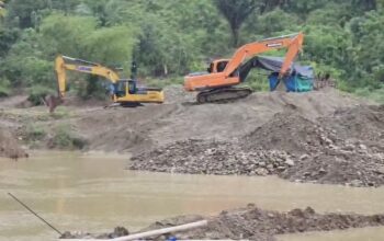 Alat yang digunakan di Pertambangan Emas Tanpa Izin (PETI) di wilayah Desa Blayao, Kecamatan Patilanggio, Pohuwato. (Foto: Istimewa)