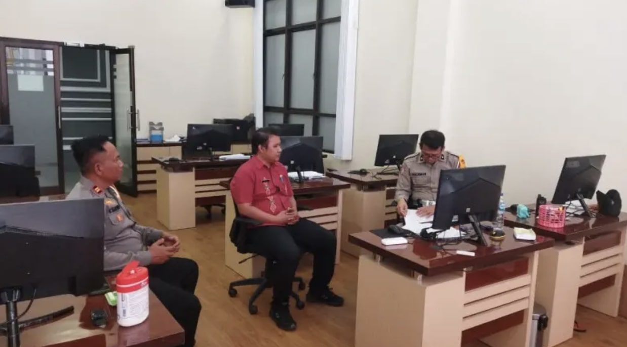Pihak Pemerintah Kota Gorontalo saat bertemu dengan pihak jajaran Polda Gorontalo. (Foto: Humas Pemkot Gorontalo)