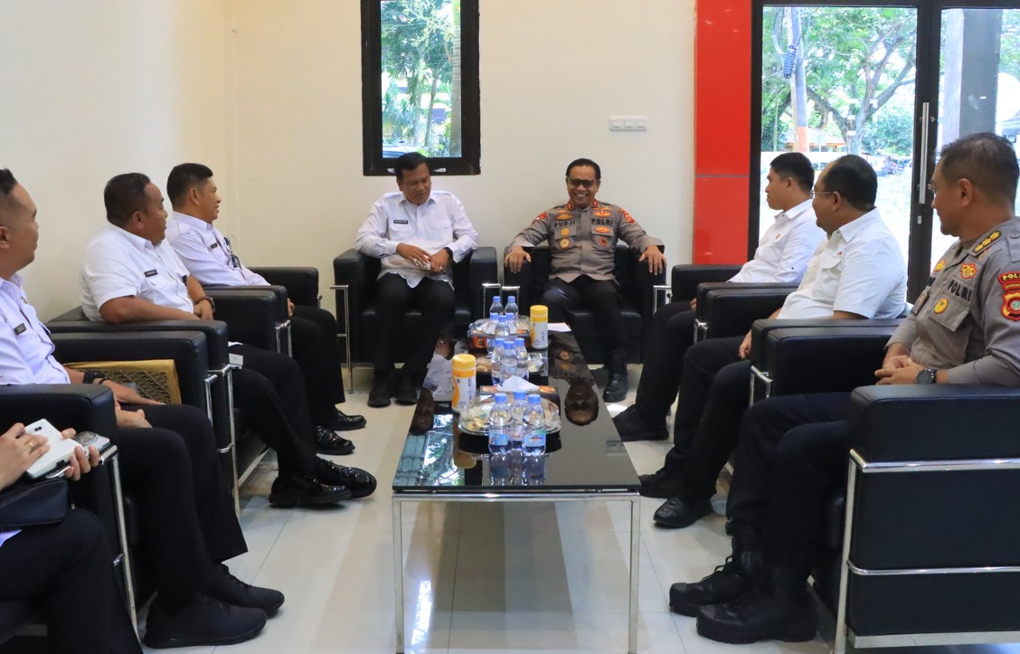 Kapolda Gorontalo Terima Kunjungan Kakanwil Ditjenpas, Bahas Sinergi Keamanan/Hibata.id