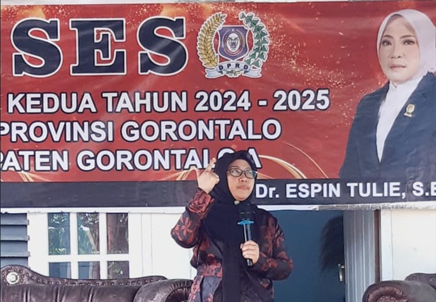 Anggota DPRD Provinsi Gorontalo, Espin Tulie/Hibata.id