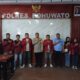 Ikatan Mahasiswa Muhammadiyah (IMM) Cabang Pohuwato saat melakukan audiensi dengan Kapolres Pohuwato pada 30 Januari 2025. (Foto: IMM)