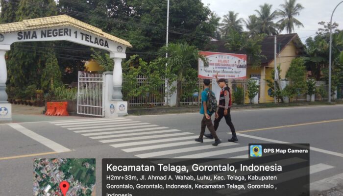 Fokus Keselamatan Pelajar, Polda Gorontalo Atur Lalu Lintas