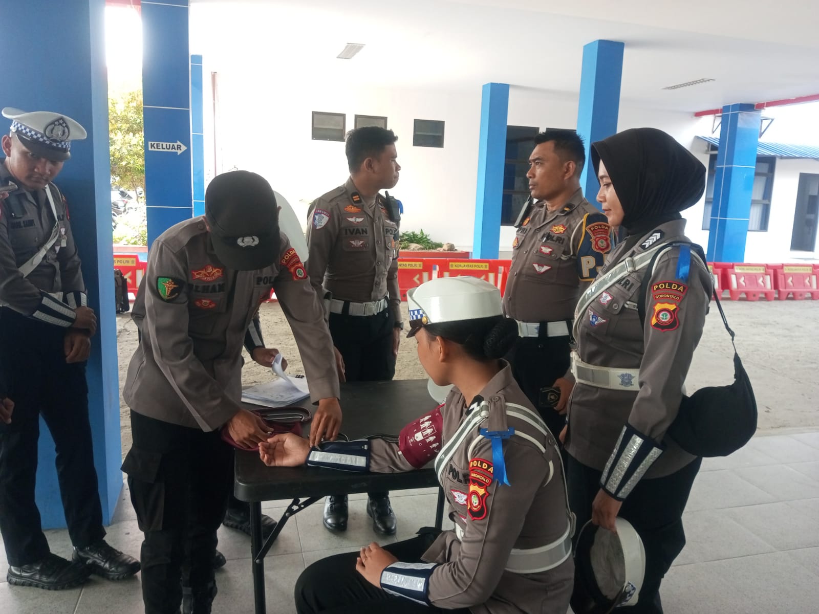 Dukung Pelaksanaan Operasi Keselamatan Otanaha 2025, Polda Gorontalo Pastikan Kesehatan Personel Tetap Prima/Hibata.id
