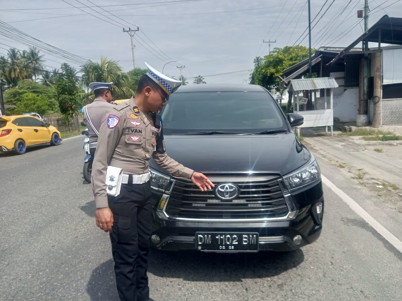 Direktorat Lalu Lintas Polda Gorontalo terus menggelar Operasi Keselamatan Otanaha 2025 untuk meningkatkan kesadaran masyarakat dalam berlalu lintas/Hibata.id