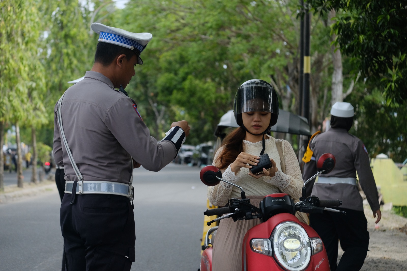 Direktorat Lalu Lintas Polda Gorontalo menggelar Operasi Keselamatan Otanaha 2025/Hibata.id