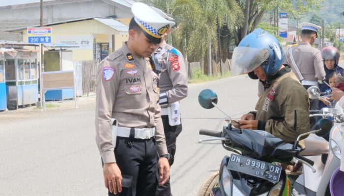 Polda Gorontalo Perketat Disiplin Berlalu Lintas, Masyarakat Diminta Patuh Aturan