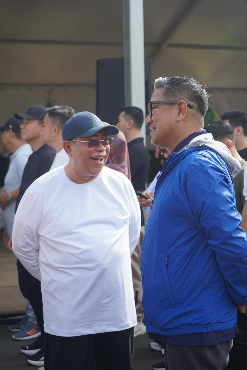 Wali Kota Gorontalo terpilih, Adhan Dambea, bersama Wakilnya Indra Gobel/Hibata.id