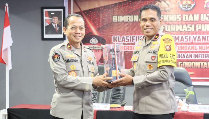 Bimtek Polri di Gorontalo: Menjaga Rahasia Negara Sambil Perkuat Transparansi