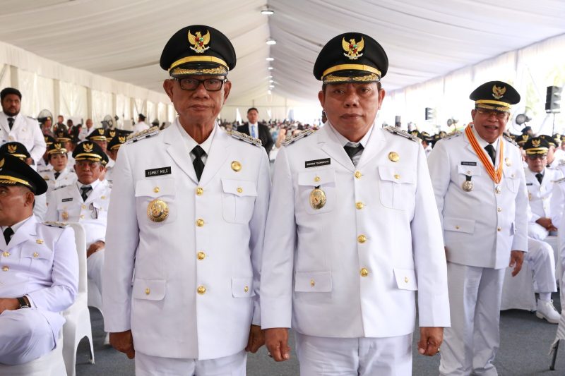 Bupati dan Wakil Bupati Bone Bolango periode 2025-2030/Hibata.id