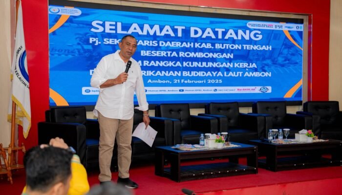 Kunjungi Ambon, Muhamad Rijal Dorong Kerjasama Sektor Kelautan dan Perikanan