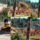 Foto : Aktivitas pertambangan emas tanpa izin di Desa Hulawa, Kecamatan Buntulia, Kabupaten Pohuwato,(Foto dok Tim).