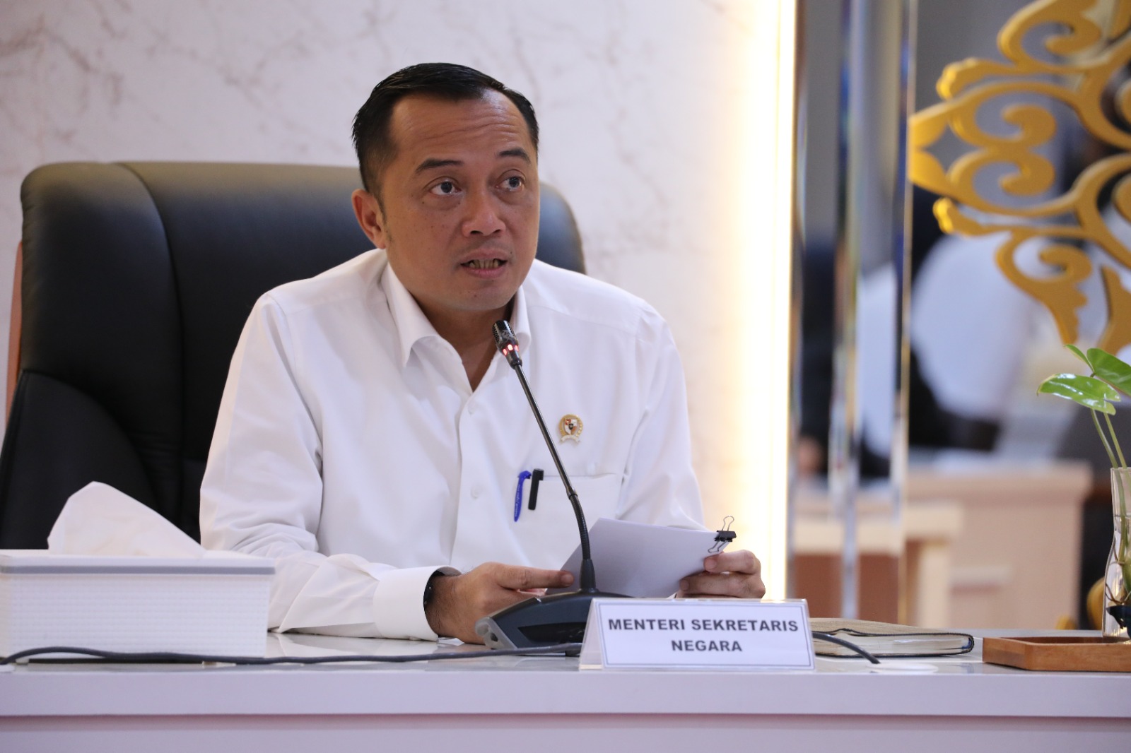 Menteri Sekretaris Negara Prasetyo Hadi/Hibata.id