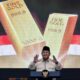 Presiden Prabowo Subianto luncurkan Bank emas atau bullion bank/Liputan6.com/Hibata.id