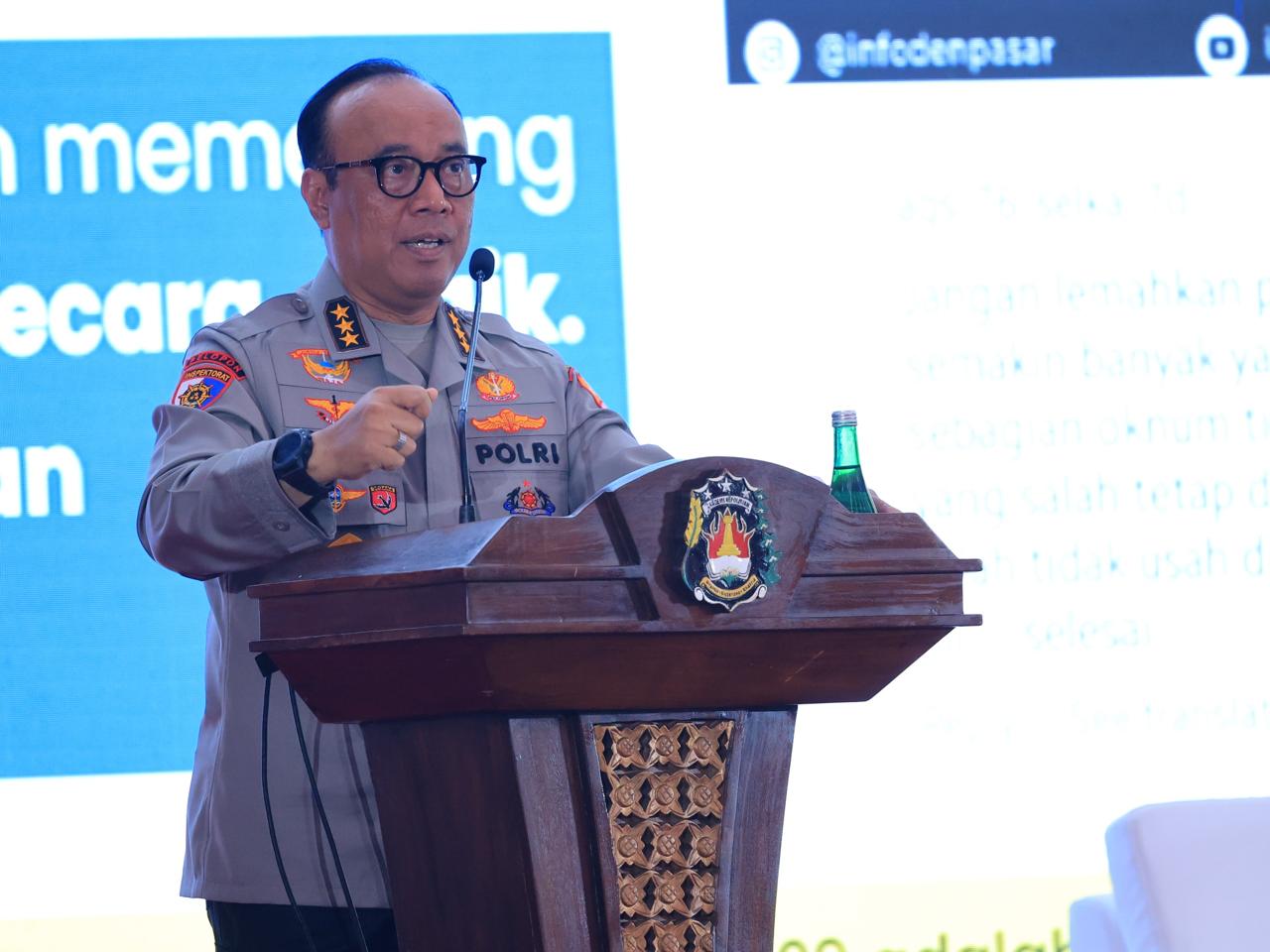 Inspektur Pengawasan Umum (Irwasum) Polri Komjen Dedi Prasetyo/Hibata.id