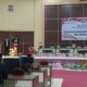 Bupati Kabupaten Bone Bolango, Ismet Mile saat memberikan sambutan pada Rapat Paripurna di DPRD Kabupaten Bone Bolango, pada Jumat (7/3/2025). (Foto; Istw)