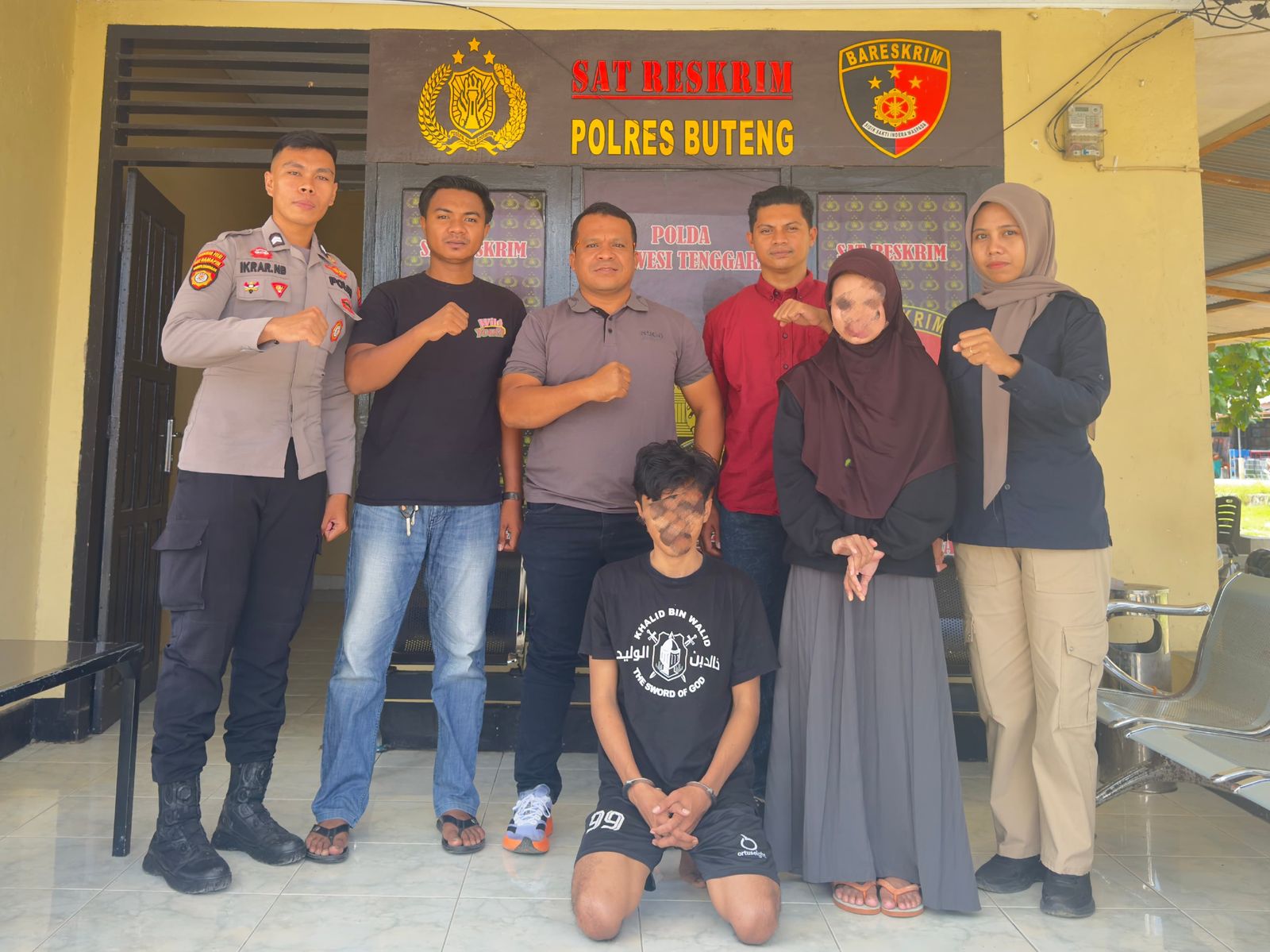 Kepolisian Resor (Polres) Buton Tengah berhasil mengungkap kasus pembuangan bayi di Puskesmas Mawasangka/Hibata.id