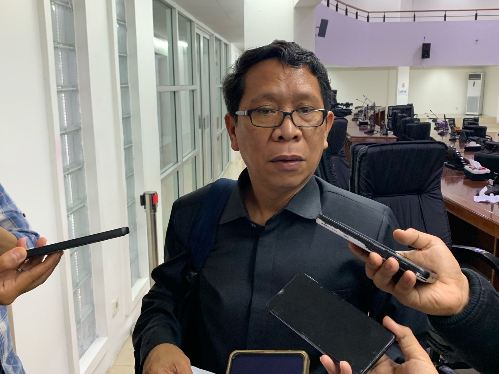 Umar Karim, usai ditunjuk sebagai Ketua Pansus/Hibata.id