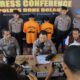 Kapolres Bone Bolango, AKBP Supriantoro saat memberikan keterangannya kepada awak media/Hibata.id