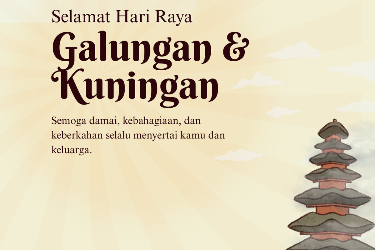 Selamat Hari Raya Galungan dan Kuningan/Hibata.id