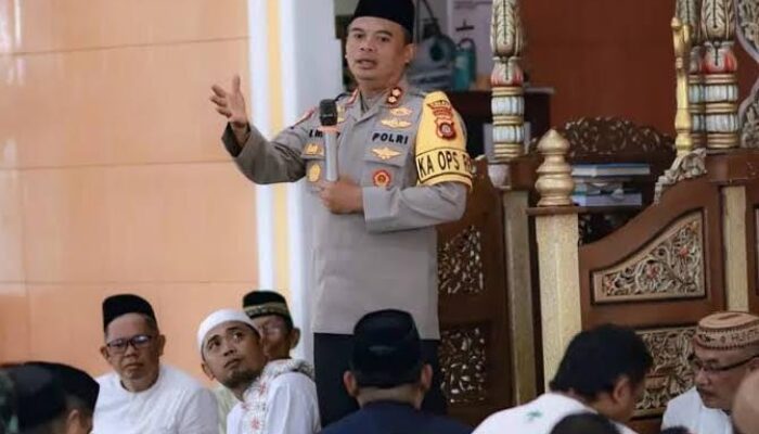 Kapolres Pohuwato Imbau Warga Hindari Miras saat Lebaran Ketupat