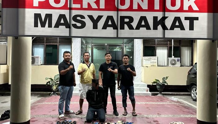 Pencuri Meteran Air di Gorontalo Diringkus Saat Hendak Menjual Barang Bukti