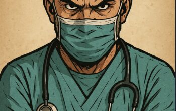 Ilustrasi Dokter Mafia/Hibata.id/AI