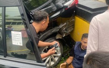 Ketua Bawaslu Gorontalo Idris Usuli Alami Kecelakaan di Gorontalo Utara