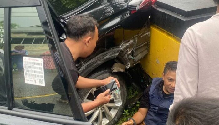 Ketua Bawaslu Gorontalo Idris Usuli Alami Kecelakaan di Gorontalo Utara