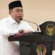 Wali Kota Gorontalo, Adhan Dambea saat memberikan sambutan saat membuka Musyawarah Kota (Muskot) IX PMI Kota Gorontalo. (Foto: Humas Pemkot Gorontalo)