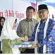 Wakil Wali Kota Gorontalo, Indra Gobel saat menghadiri Acara purna bakti dan alih tugas guru di SMP Negeri 6 Gorontalo. (Foto: Humas Pemkot Gorontalo)