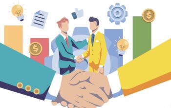 ilustrasi penggabungan dua lembaga jadi satu