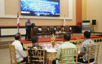 Kegiatan lokakarya bertajuk “Perencanaan Bersama dan Kolaborasi Multi Pihak SDGs 2025–2027”. (Foto: Humas Pemkot Gorontalo)