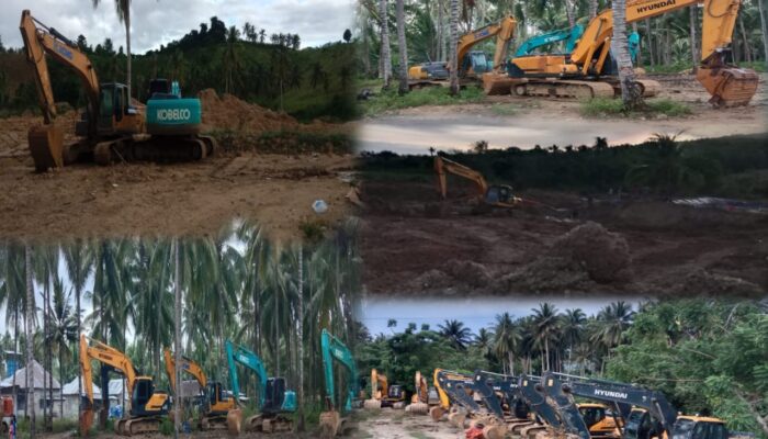 Excavator Terparkir Rapi di Lokasi PETI Pohuwato, Penertiban Hanya Formalitas?