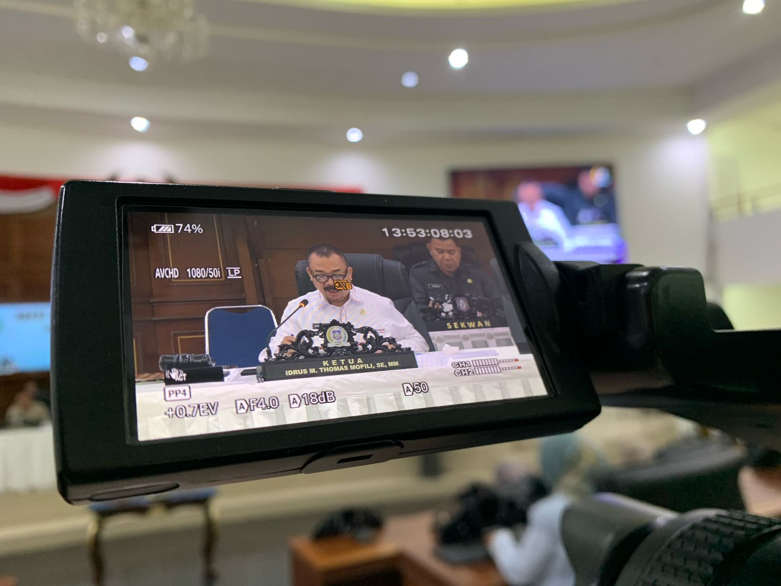 Ketua DPRD Provinsi Gorontalo, Idrus M.T Mopili/Hibata.id