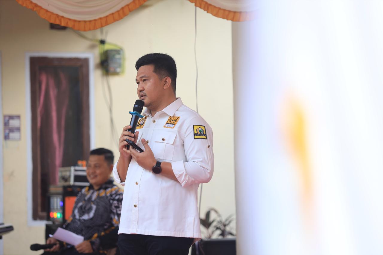 Ketua Fraksi Golkar, Akbar Baderan. (Foto: Dok. Hibata.id)