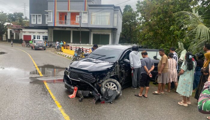 Kecelakaan Tunggal di Gorontalo Utara, Ketua Bawaslu dan Sopir Selamat