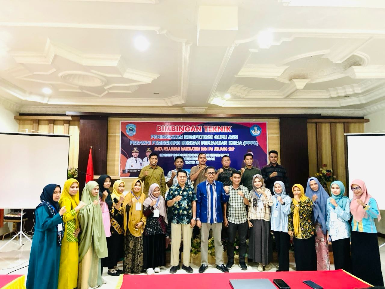Dinas Pendidikan dan Kebudayaan menggelar bimbingan teknis peningkatan kompetensi guru Aparatur Sipil Negara (ASN)/Hibata.id