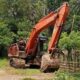 Alat berat yang akan digunakan di lokasi penambang Tolau. pada 26 April 2025 (Foto: Dok. Istw Hibata.id)