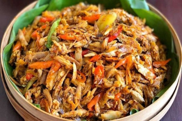 Swir cakalang menjadi salah satu kuliner khas pesisir Gorontalo/Hibata.id