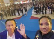 Wakil Ketua I DPRD Provinsi Gorontalo, Ridwan Monoarfa bersama Almarhum Rustam Akili. Foto: Istimewa/Hibata.id