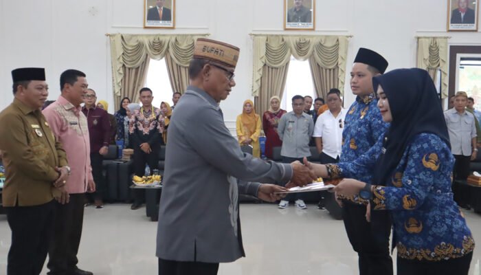 Bupati Bone Bolango Lantik 198 CPNS dan PPPK, Tekankan Profesionalisme