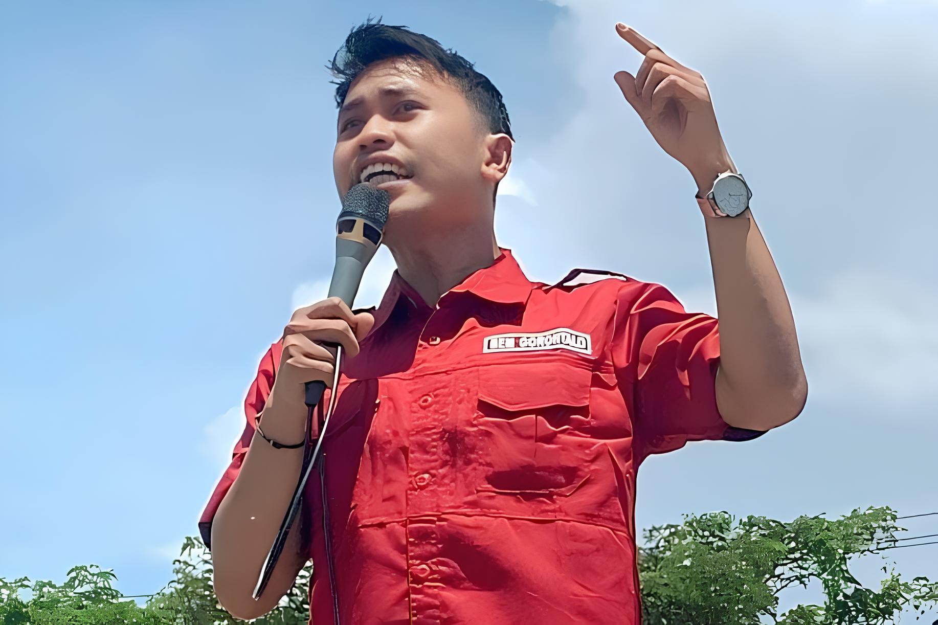 Koordinator Isu Politik dan Demokrasi Badan Eksekutif Mahasiswa (BEM) Provinsi Gorontalo, Verdiansyah Usman