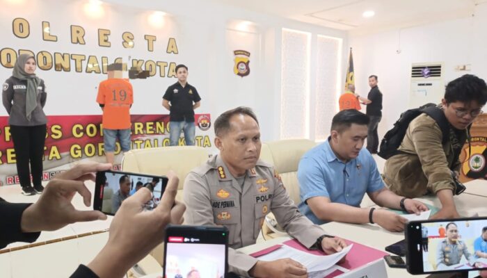 Polresta Gorontalo Kota Ungkap Kasus Ayah Kandung Setubuhi Anak Sejak SD