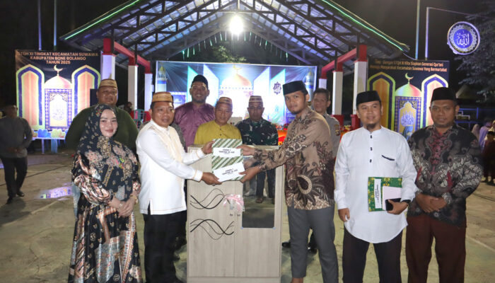 STQH XI Suwawa 2025 Resmi Ditutup, Wakil Bupati Bone Bolango Apresiasi Peran Masyarakat