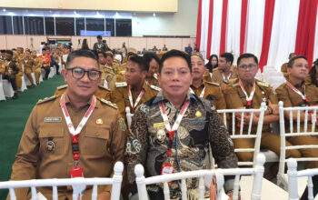 Wakil Bupati Bone Bolango, Risman Tolingguhu saat menghadiri sarasehan bertajuk "Perubahan Geopolitik Dunia dalam Peluang Menuju Indonesia Raya" yang digelar di Gedung Nusantara IV, Kompleks DPR RI, Senayan, Jakarta, Senin (20/5/2025). (F.istimewa)/Hibata.id