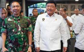 Menteri Koordinator Politik dan Keamanan Budi Gunawan dan Panglima TNI Jenderl Agus Subiyanto (Istimewa)/Hibata.id