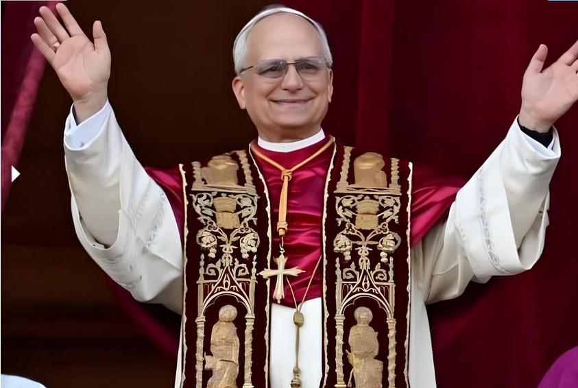 Paus terpilih, Kardinal Robert Prevost dari Amerika Serikat diperkenalkan. Ia menggunakan nama Paus Leo XIV. Foto: Instagram Vatican News/Hibata.id